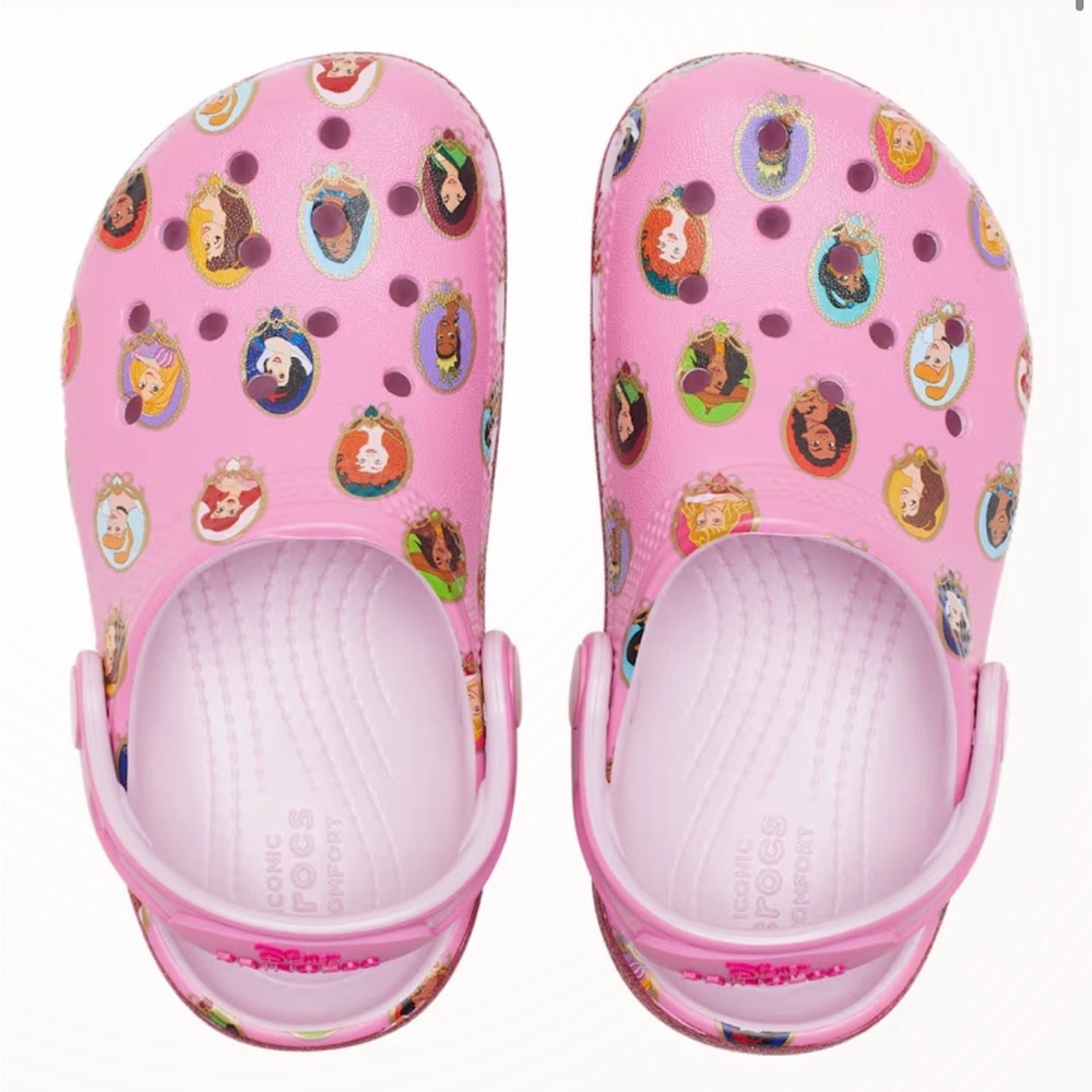 Disney Pink Princess Crocs brand new